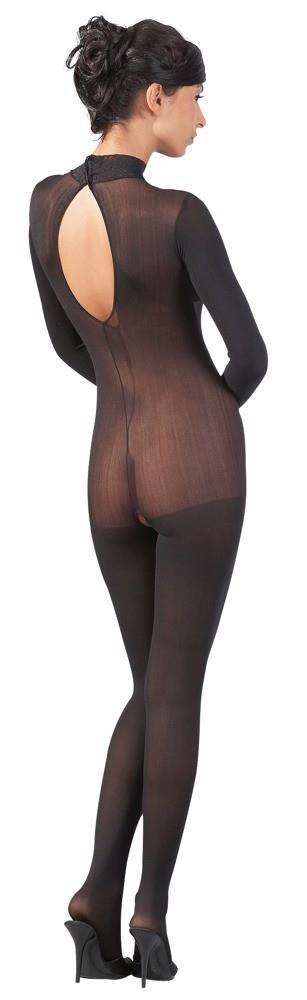 NO:XQSE Catsuit with Lace Collar M/L