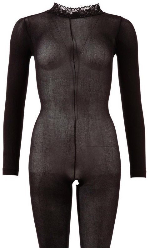 NO:XQSE Catsuit with Lace Collar M/L