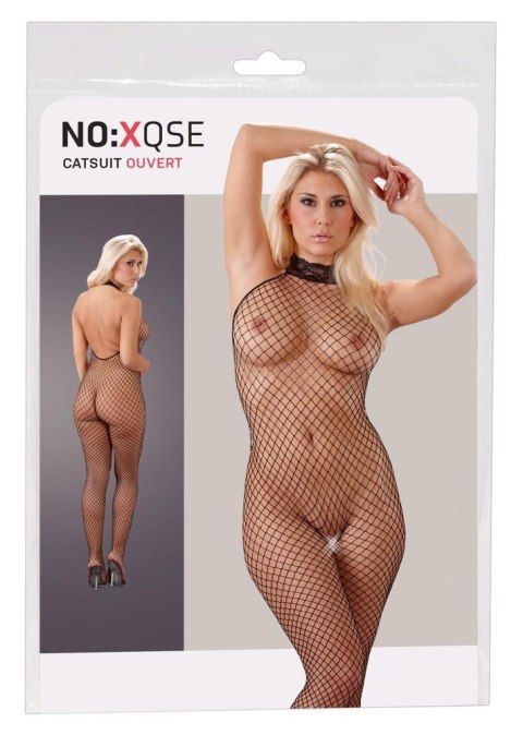 NO:XQSE Net catsuit black S/M