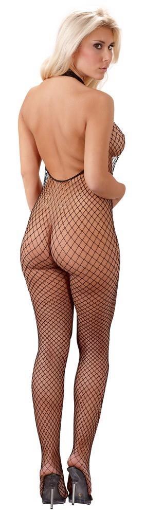 NO:XQSE Net catsuit black S/M