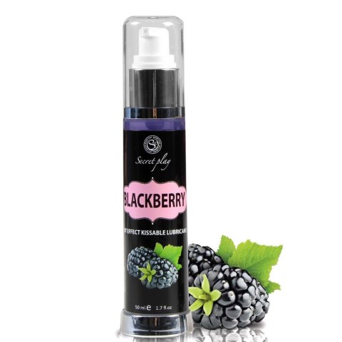 Secret Play BLACKBERRY HOT EFFECT KISSABLE LUBRICANT 50 ML