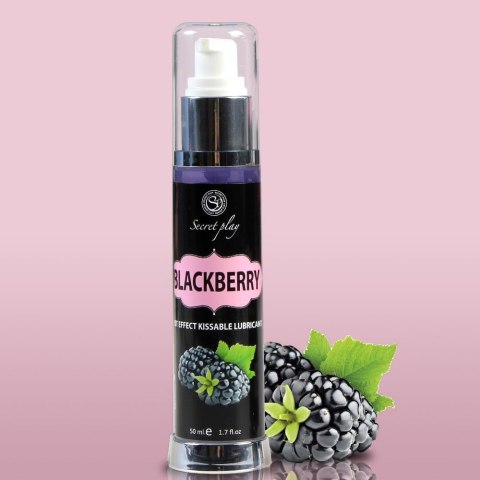 Secret Play BLACKBERRY HOT EFFECT KISSABLE LUBRICANT 50 ML