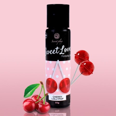 Secret Play CHERRY LOLLIPOP GEL - 60 ML