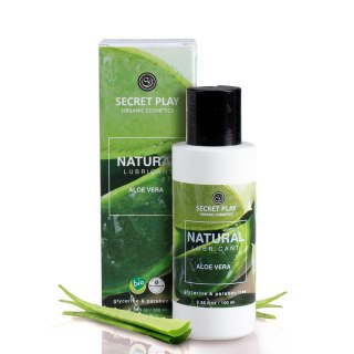 Secret Play NATURAL LUBRICANT - ALOE VERA - ORGANIC COSMETICS 100 ML