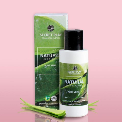 Secret Play NATURAL LUBRICANT - ALOE VERA - ORGANIC COSMETICS 100 ML