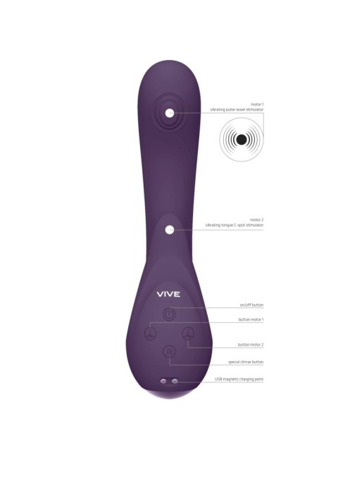 Wibrator Vive Miki - Purple