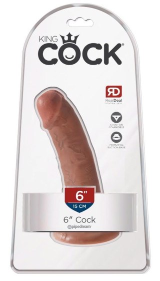 King Cock King Cock 6" Cock-Tan