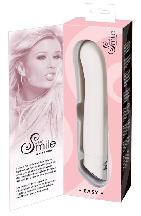 Sweet Smile Smile Easy White Vibrator