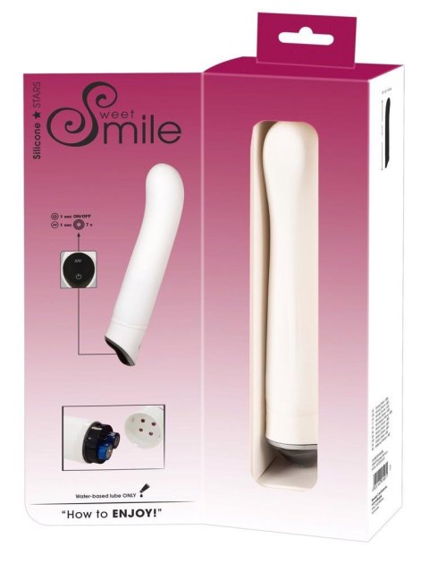 Sweet Smile Smile Easy White Vibrator