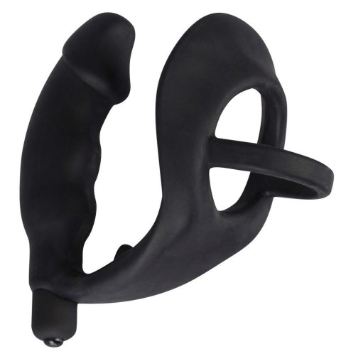 Black Velvets Vibrating Silicone Plug