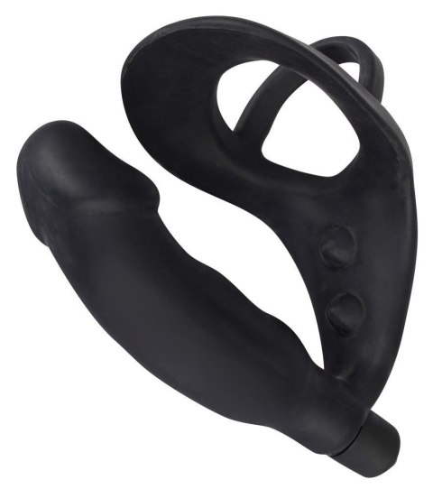 Black Velvets Vibrating Silicone Plug