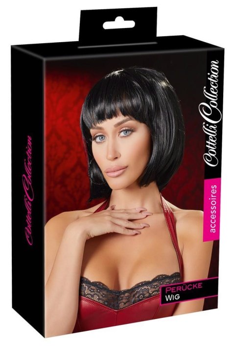 Cottelli ACCESSOIRES Black Bob Wig