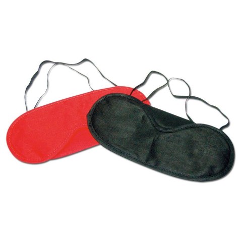 Cottelli ACCESSOIRES Blindfold Set pack of 2 red/bl