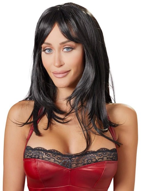 Cottelli ACCESSOIRES Long Black Wig