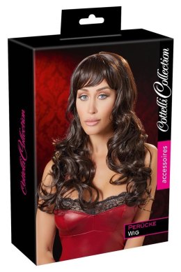 Cottelli ACCESSOIRES Long Dark Brown Wig