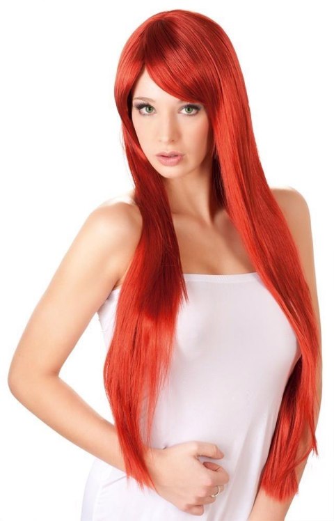 Cottelli ACCESSOIRES Long Straight Red Wig