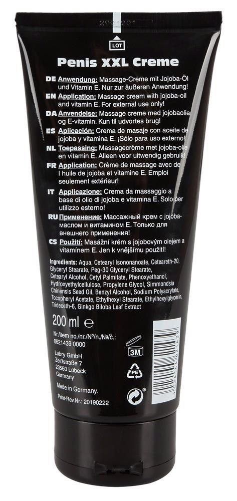 Penis XXL Penis XXL Creme 200 ml