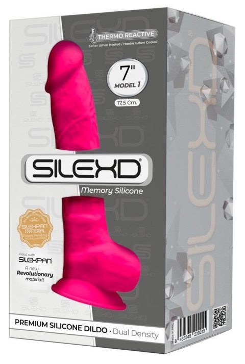 Silexd Dildo-SD.Model 1 (7"") PINK BOX