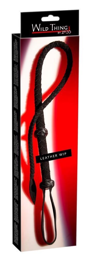 Wild Thing by Zado Single Tail Leather Whip