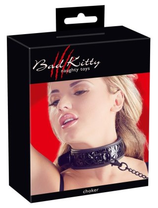 Bad Kitty Collar with Leash