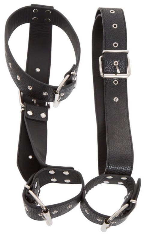 Bad Kitty Neck Restraint with Handcuffs