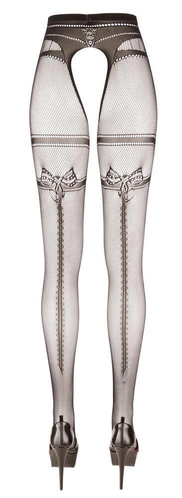 Cottelli LEGWEAR Crotchless Tights L/XL