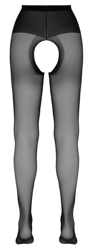 Cottelli LEGWEAR Crotchless Tights black 4