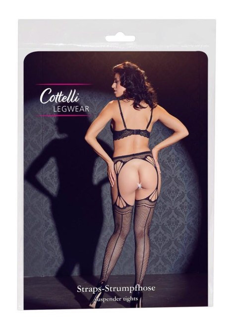 Cottelli LEGWEAR Suspenders and Stockings S-L