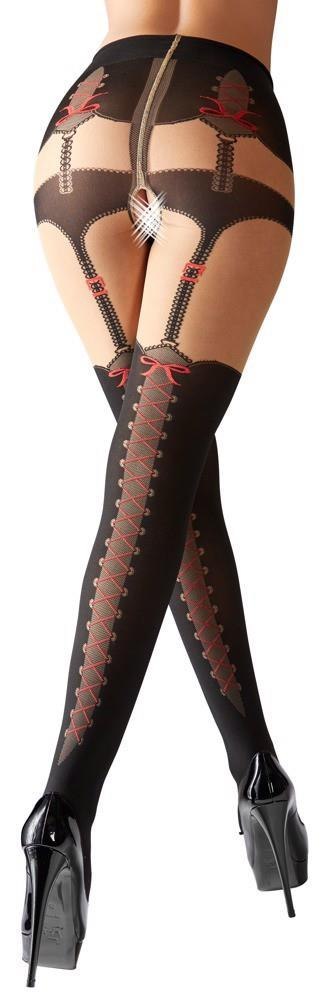 Cottelli LEGWEAR Tights with a Pattern 2