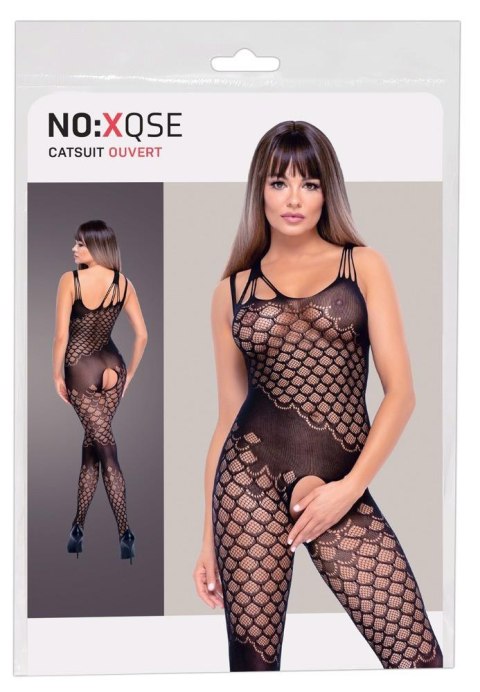 NO:XQSE Crotchless catsuit S-L