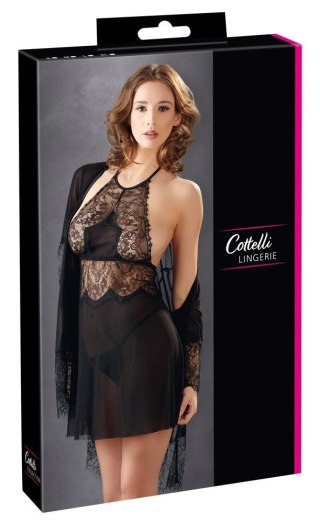 Cottelli LINGERIE Chemise Set black S