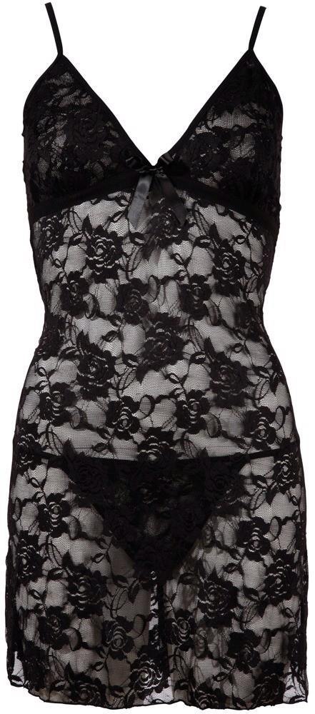 Cottelli LINGERIE Chemise black L