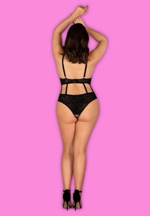 Obsessive Bielizna-Jagueria body otwarte 4XL/5XL