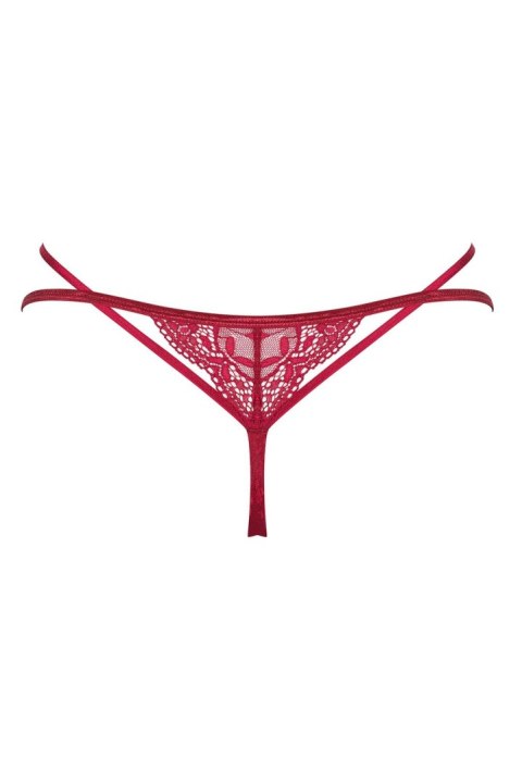 Obsessive Bielizna-Ivetta stringi czerwone L/XL