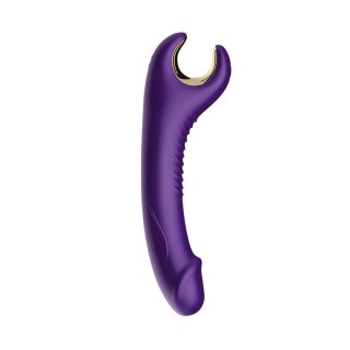 Wibrator Joy Stymulator, wibrator silicone 9 vibration function Purple