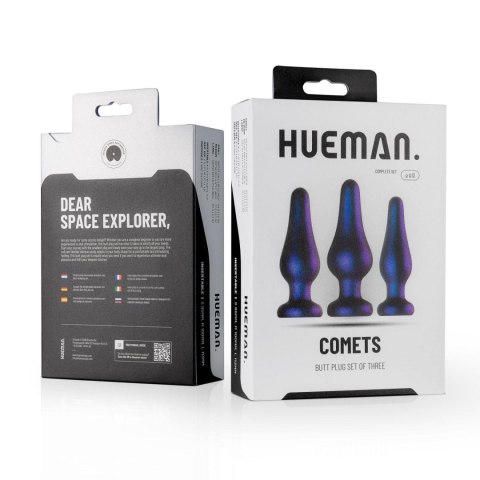 EasyToys Hueman - Comets Butt Plug Set