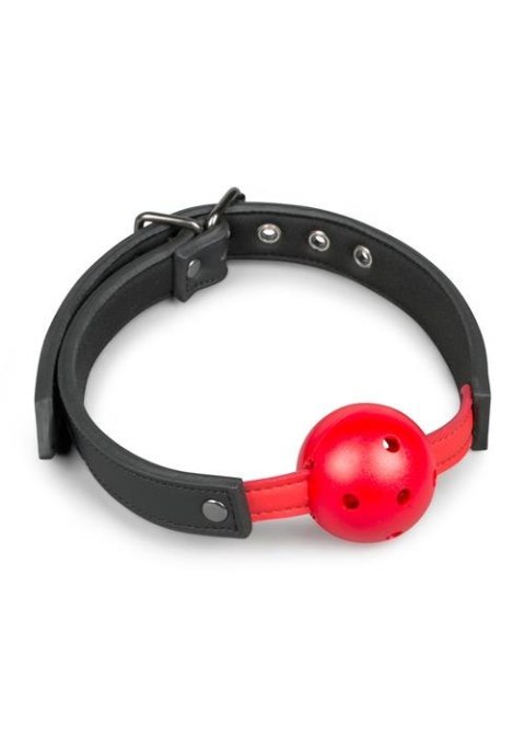 EasyToys Knebel-Ball Gag With PVC Ball - Red