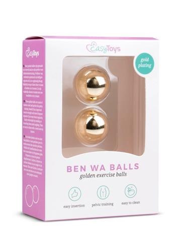 EasyToys Kulki-Gold ben wa balls - 22mm