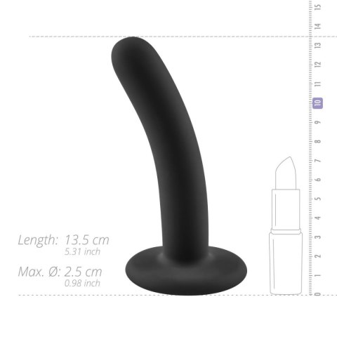 No-Parts No-Parts - Logan Dildo 13.5 cm - Black