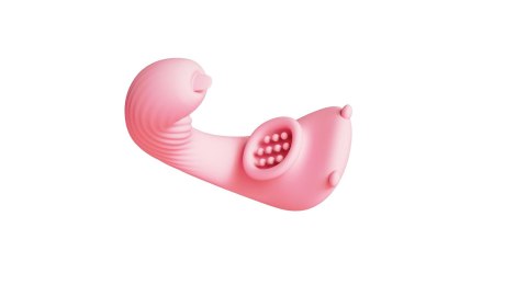 Boss Series Cute Remote Wearable Tongue licking Vibrator