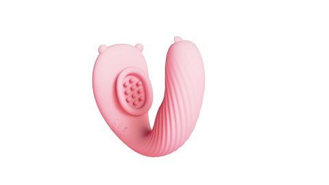 Boss Series Cute Remote Wearable Tongue licking Vibrator