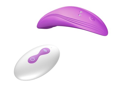 Boss Series Cute Ultrathin Wearable remote mini vibe PURPLE