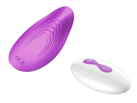 Boss Series Cute Ultrathin Wearable remote mini vibe PURPLE