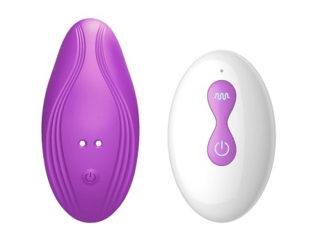 Boss Series Cute Ultrathin Wearable remote mini vibe PURPLE