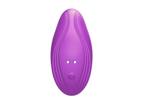 Boss Series Cute Ultrathin Wearable remote mini vibe PURPLE