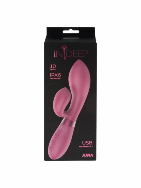 Indeep Wibrator-Rechargeable Vibrator Indeep Juna Magenta