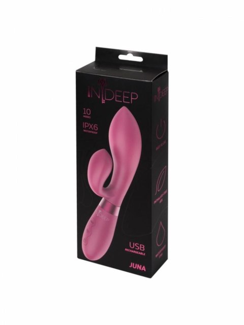 Indeep Wibrator-Rechargeable Vibrator Indeep Juna Magenta