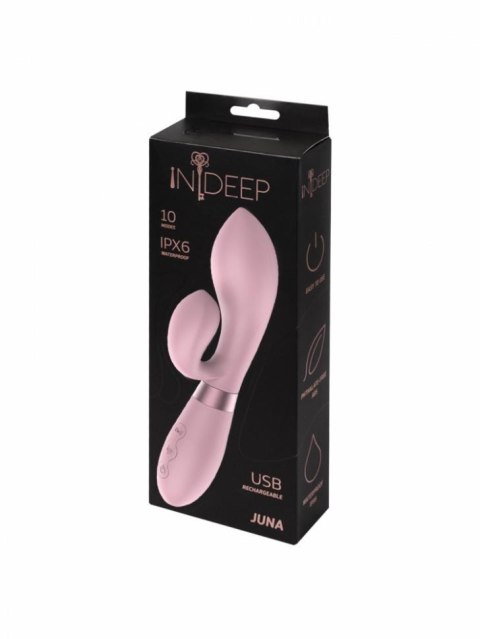 Indeep Wibrator-Rechargeable Vibrator Indeep Juna Pink