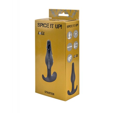 Lola Toys Plug-Anal plug Spice it up Starter Dark Grey