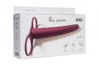 Lola Toys Pure Passion Double Penetration Gimlet Wine red